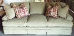 King Hickory Henson - Panel Arm, Skirted - You Choose the Fabric or Leather