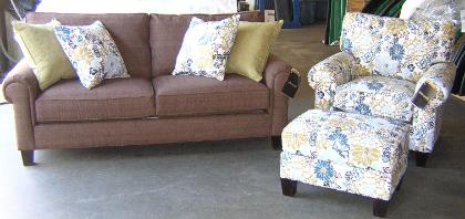 Broyhill Furniture Chandler Sofa, Chair & Ottoman - YOU Choose the Fabric