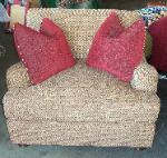 King Hickory Henson - English Arm, Bun Foot - You Choose the Fabric or Leather