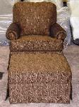 Clayton Marcus - Arden Stationary Chair and Ottoman - YOU Choose the Fabric